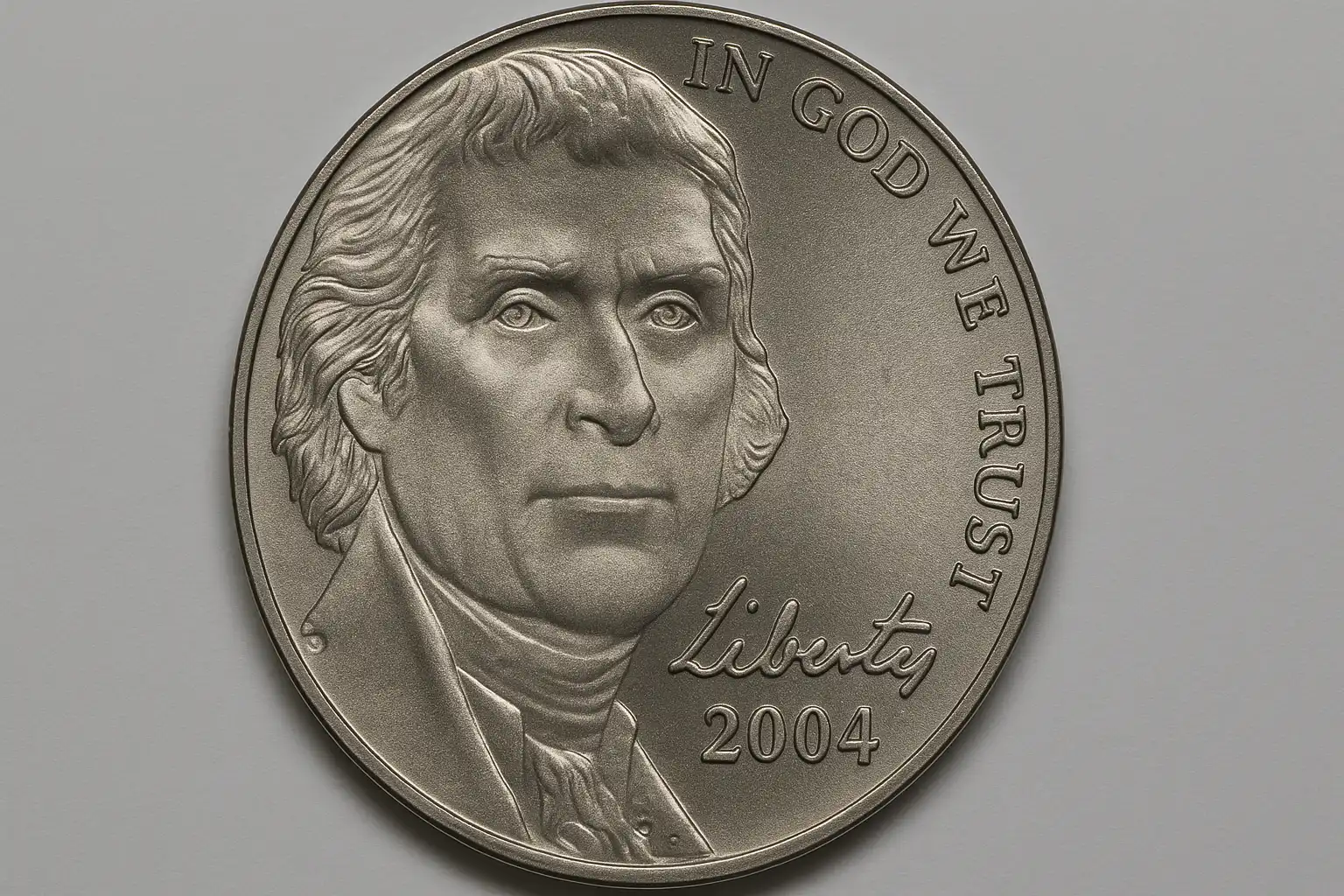 2004 nickel Lewis and Clark obverse